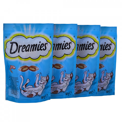 DREAMIES Variety Snack Box - przysmak dla kota - 12x60 g - Galeria zdjęcie 5