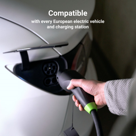 Kabel EV Green Cell GC Snap Type 2 22kW 5m - Galeria zdjęcie 13