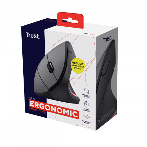 Mysz TRUST Verto Wireless Ergonomic (22879) - Galeria zdjęcie 7