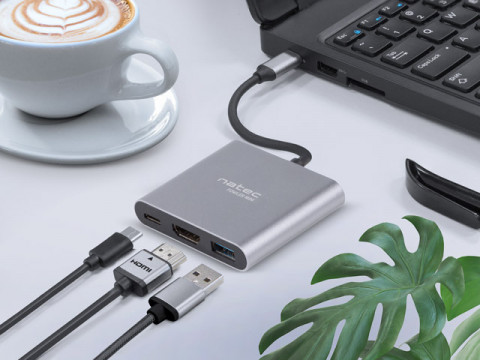 NATEC MULTI PORT FOWLER MINI (USB-C PD, HDMI 4K) - Galeria zdjęcie 4