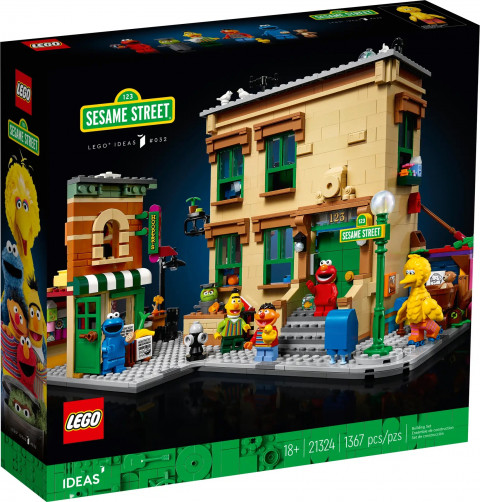 LEGO Ideas 21324 123 Ulica Sezamkowa - Galeria zdjęcie 1