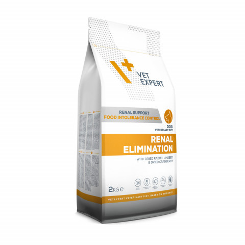 VET EXPERT Veterinary Diet Renal Elimination Dog - sucha karma dla psa - 2kg - Galeria zdjęcie 3