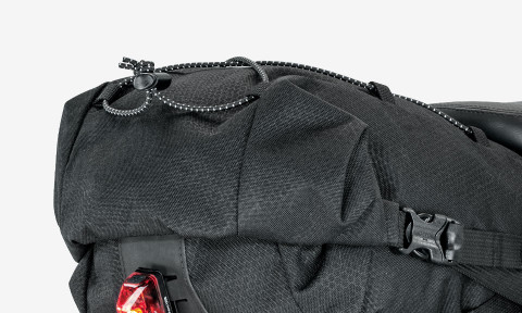 Torba rowerowa podsiodłowa TOPEAK BACKLOADER black (15 litrów) - Galeria zdjęcie 5