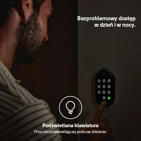 Klawiatura do inteligentnego zamka Linus Yale Smart Keypad 2 z czytnikiem linii papilarnych - Galeria zdjęcie 4