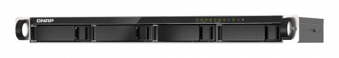 Qnap TS-435XeU-4G, 1U, 4 x 2.5"/3.5" SATA , Marvell Octeon TX2 CN9130 / CN9131 quad-core, 4GB DDR4 SODIMM (Max. 32GB), 2 x 10GbE SFP+, 2 x 2.5GbE, Single PSU (not upgradeable to RP) - Galeria zdjęcie 6