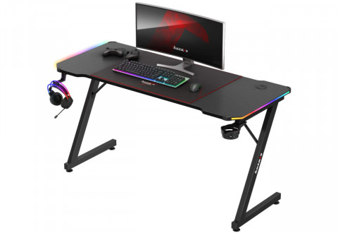 Biurko gamingowe Huzaro Hero 3.3 RGB - Galeria zdjęcie 6