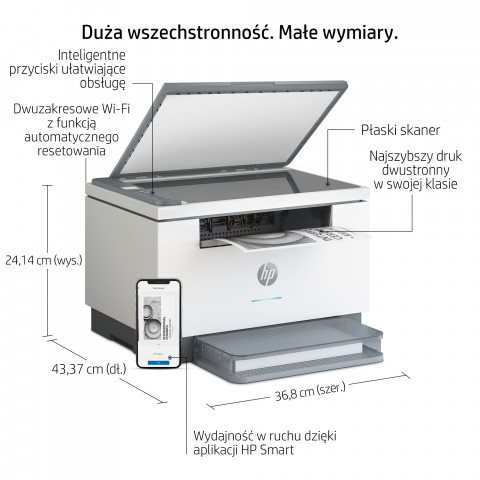 Urządzenie wielofunkcyjne HP LaserJet M234DW - Galeria zdjęcie 17