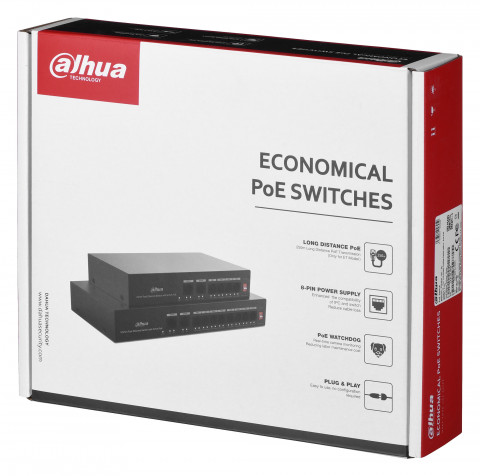 Switch PoE DAHUA PFS3010-8ET-65 - Galeria zdjęcie 7