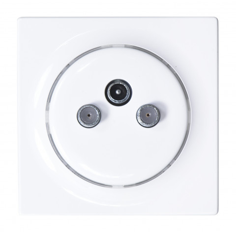 Gniazdko Walli N TV-SAT Outlet FIBARO Walli FGWTFEU-021 - Galeria zdjęcie 1
