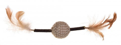 TRIXIE Zabawka Matatabi Feather Game dla kota - 20 cm - Galeria zdjęcie 2