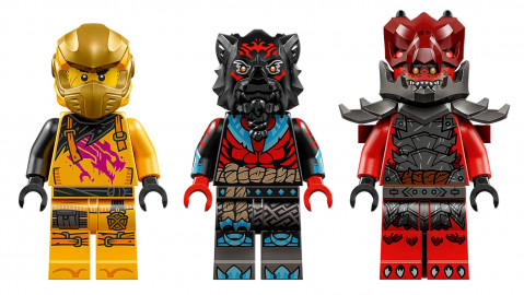 LEGO NINJAGO 71833 Ras i burzowy superodrzutowiec Arina - Galeria zdjęcie 6