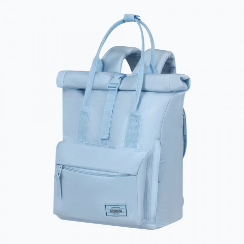 American Tourister Urban Groove Pastels Roll Top Backpack Pastel Blue - Galeria zdjęcie 3