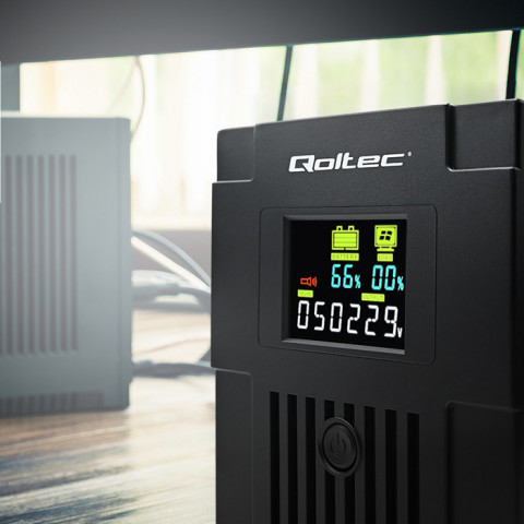 QOLTEC ZASILACZ AWARYJNY UPS LINE INTERACTIVE - Galeria zdjęcie 10