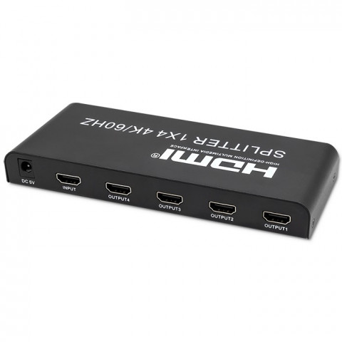 QOLTEC ROZDZIELACZ SPLITTER 4XHDMI 4KX2K | 6GB/S - Galeria zdjęcie 10