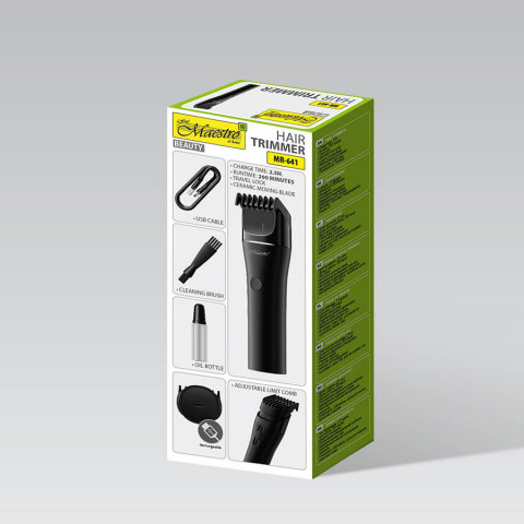 Trymer do włosów USB MAESTRO MR-641 - Galeria zdjęcie 2