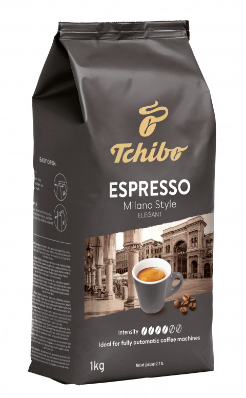 Kawa Ziarnista Tchibo Espresso Milano Style 1KG - Galeria zdjęcie 4