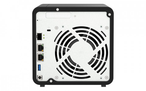 Qnap TS-432X-4G, Tower, 4 x 2.5"/3.5" SATA, AnnapurnaLabs Alpine AL524 4C, 4GB (Max. 16GB) DDR4 SODIMM, 2 x 2.5GbE, 1 x 10GbE SFP+, 2 x USB 3.2 Gen, adapter 90W - Galeria zdjęcie 7