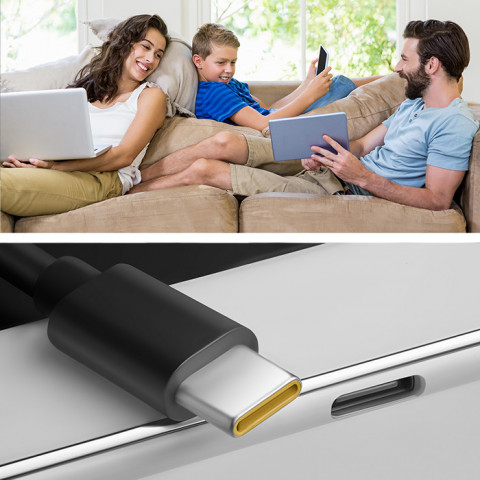 QOLTEC ŁADOWARKA GAN POWER PRO | 1XUSB-C | 65W - Galeria zdjęcie 2
