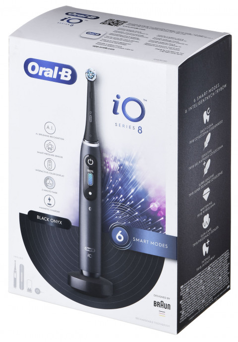 Braun Oral-B szczoteczka elektryczna iO8 BLACK - Galeria zdjęcie 17