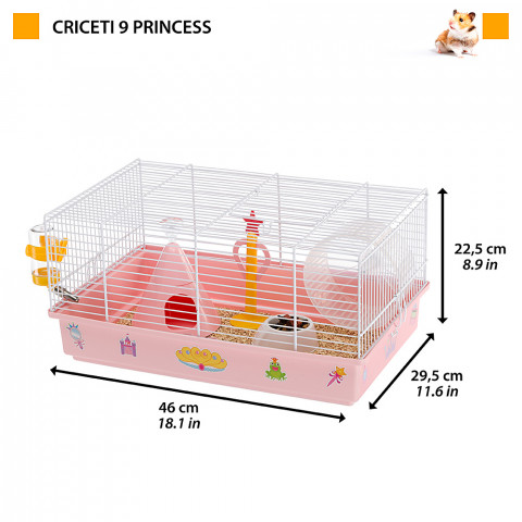 FERPLAST Criceti 9 Księżniczka - klatka dla chomika - Galeria zdjęcie 3