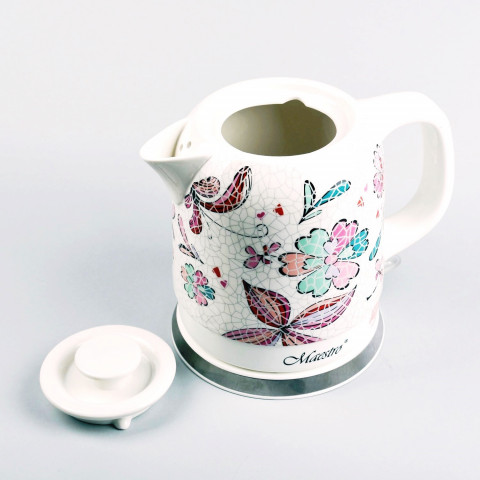 Czajnik elektryczny ceramiczny MAESTRO MR-068 czer. - Galeria zdjęcie 4