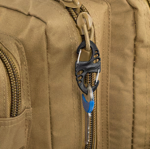 Zestaw karabińczyków Mil-Tec S-Hook – Czarny - Galeria zdjęcie 6