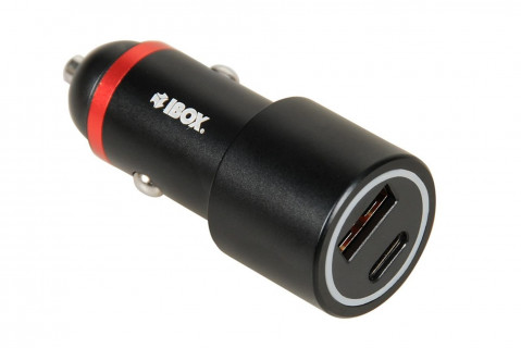 ŁADOWARKA SAMOCHODOWA I-BOX C-20 USB C+A 48W - Galeria zdjęcie 6