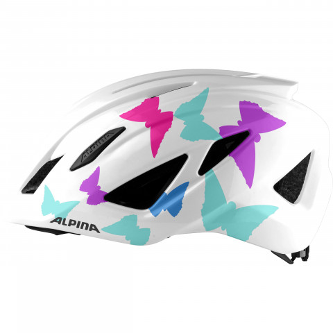 Kask rowerowy ALPINA PICO BIEL PERŁOWA MOTYLE POŁYSK 50-55 new 2021 - Galeria zdjęcie 4