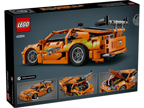 LEGO TECHNIC 42204 Fast and Furious Toyota Supra MK4 - Galeria zdjęcie 2
