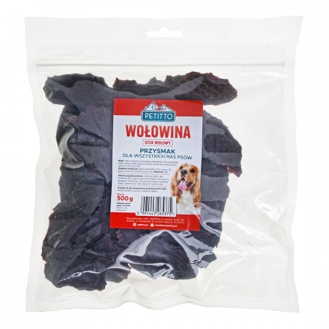 PETITTO Steki Wołowe - przysmak dla psa - 500 g - Galeria zdjęcie 5