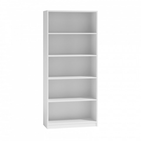 REGAŁ NA KSIĄŻKI 80 CM BIAŁY - Galeria zdjęcie 3