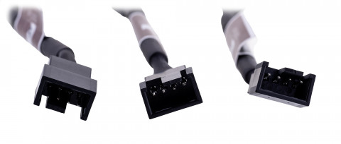 Moc. NOCTUA NA-SRC7 3 szt Low-Noise Adaptors 4-Pin - Galeria zdjęcie 6