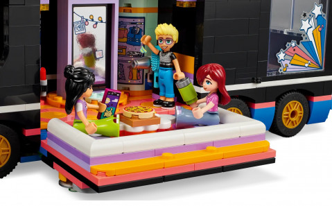 LEGO Friends 42619 Autobus koncertowy gwiazdy popu - Galeria zdjęcie 8
