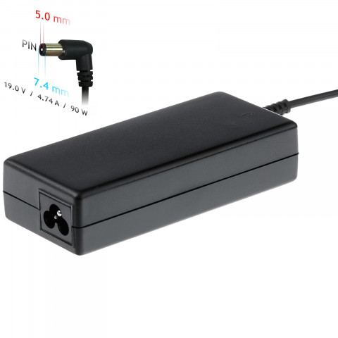 Akyga zasilacz do notebooka hp 19v 4.74a 90w 7.4*5.0 pin ak-nd-04 ak-nd-04 - Galeria zdjęcie 3