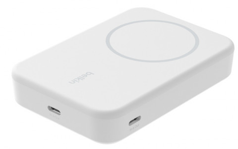BELKIN POWERBANK MAGSAFE 10000 MAH, 15W, QI2, WHT - Galeria zdjęcie 3