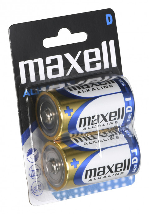 MAXELL Bateria alkaliczna LR20, 2 szt. - Galeria zdjęcie 2