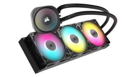 CORSAIR NAUTILUS 360 ARGB, 360mm Radiator, Liquid CPU Cooler - Galeria zdjęcie 4