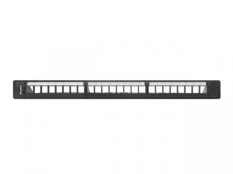 LANBERG PATCH PANEL PUSTY 19" 24PORT 1U Z ORG. - Galeria zdjęcie 3