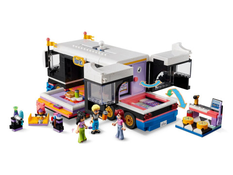 LEGO Friends 42619 Autobus koncertowy gwiazdy popu - Galeria zdjęcie 4