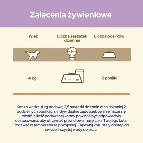 PURINA CAT CHOW Sensitive z łososiem i cukinią w sosie - mokra karma dla kota - 24x85 g - Galeria zdjęcie 7