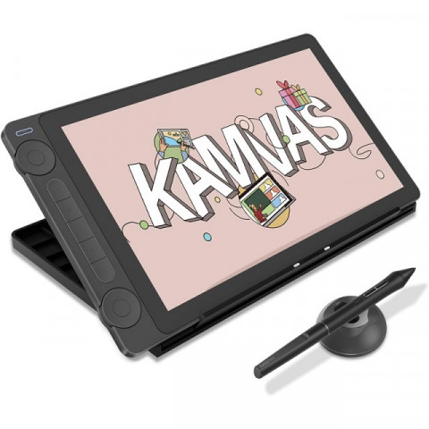 Tablet graficzny Huion Kamvas 13 Black NEW Gen.3 - Galeria zdjęcie 2