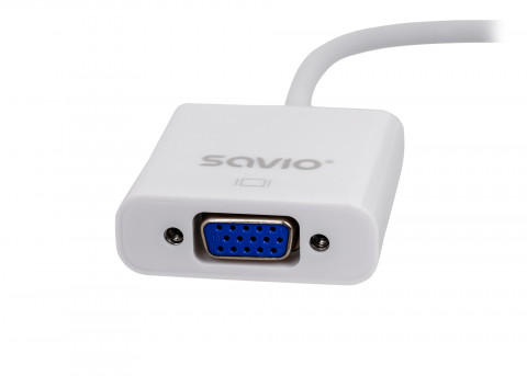 Adapter Video Savio CL-27 HDMI - VGA M-F - Galeria zdjęcie 5