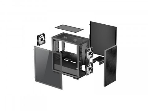 Obudowa DeepCool MATREXX 40 3FS (DP-MATX-MATREXX40-3FS) - Galeria zdjęcie 19