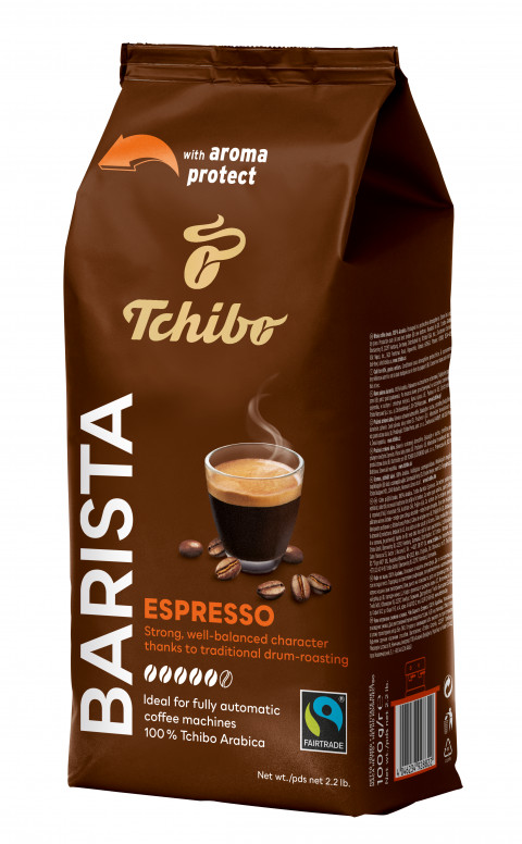 Kawa TCHIBO Barista Espresso ziarnista 1KG - Galeria zdjęcie 6