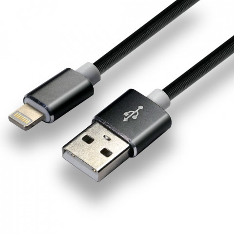 EVERACTIVE KABEL USB LIGHTNING, SILIKON, CBS-1IB - Galeria zdjęcie 3