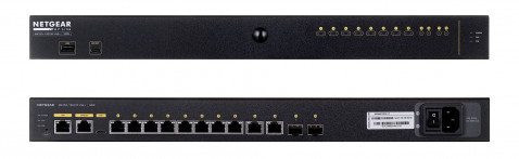 Switch Netgear GSM4212PX-100EUS 12p PoE 240W (PoE+: 8p) Managed 10 Gigabit - Galeria zdjęcie 1