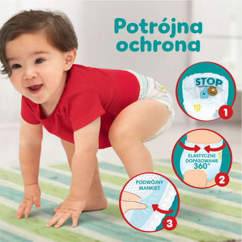 Pampers Pants 6 Pieluchomajtki 132 szt. - Galeria zdjęcie 5