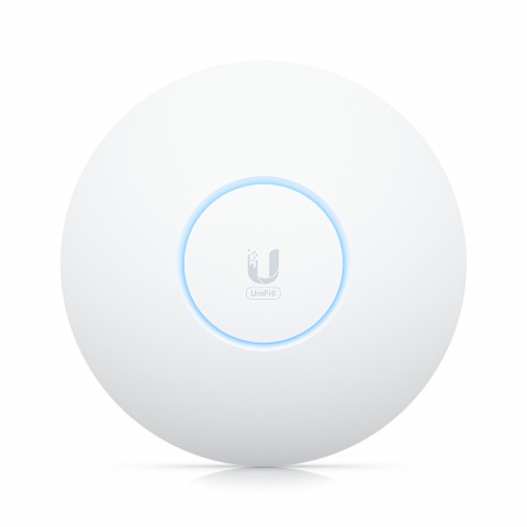 Acces Point Wi-Fi 6E Ubiquiti UniFi U6 Enterprise 2.4GHz(2x2)/5GHz(4x4)/6GHz(4x4) PoE+ 1x2,5G - Galeria zdjęcie 1