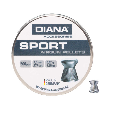 Śrut 4,5 mm Diana Sport 500 szt - Galeria zdjęcie 1