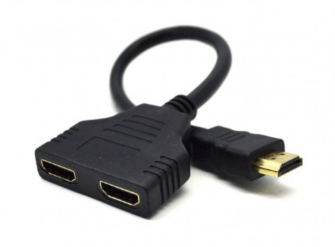 Gembird adapter hdmi (am) - hdmi (af) x2 (splitter dsp-2ph4-04 - Galeria zdjęcie 1